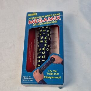Vintge 1984 Megamix Diabolical Word Game